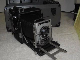 Vintage Graflex Speed Graphic SLR Camera Outfit - Optar 4,  7/135mm Lens - 7