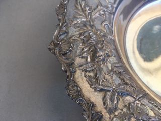 ANTIQUE S.  KIRK & SON STERLING SILVER REPOUSSE BOWL/CENTERPIECE 4