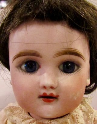 Antique 16 " French Eden Bebe Doll By Fleishmann & Bloedel,  Perfect Bisque