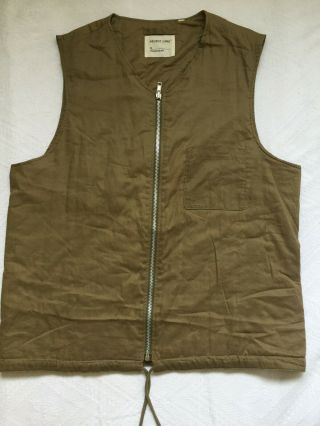 Rare Helmut Lang Archive Vintage Military Reversible Men Vest Size 50