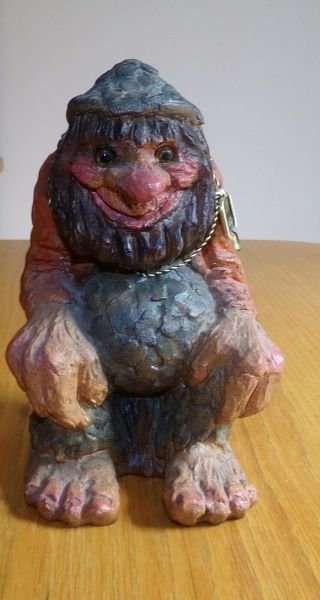 Nyform Norway Vintage Troll 110 Big And Ugly With Tag Very Rare