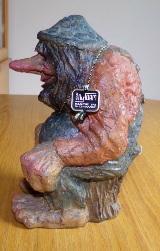 NyForm Norway Vintage Troll 110 Big and Ugly with Tag Very Rare 2