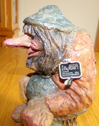 NyForm Norway Vintage Troll 110 Big and Ugly with Tag Very Rare 5