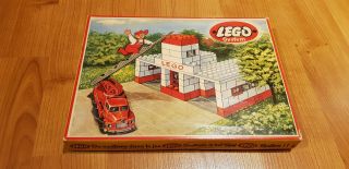 Lego Rare Vintage Old Box Fire Station 308 50 