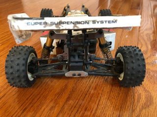Vintage KYOSHO OPTIMA MID 4WD RC buggy car.  as - is for repair or parts 4