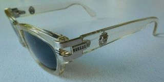 Vintage Versace Versus Men ' s Clear Lion Sunglasses E29 924 2