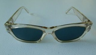 Vintage Versace Versus Men ' s Clear Lion Sunglasses E29 924 3