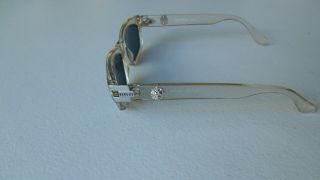 Vintage Versace Versus Men ' s Clear Lion Sunglasses E29 924 4