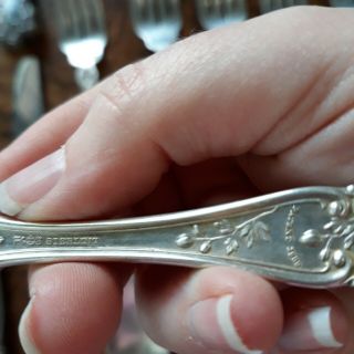 Gorham Buttercup Sterling Silver Flatware - 45 Piece Set - Spoons Forks Knives 2