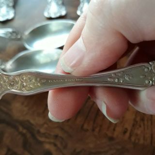 Gorham Buttercup Sterling Silver Flatware - 45 Piece Set - Spoons Forks Knives 3