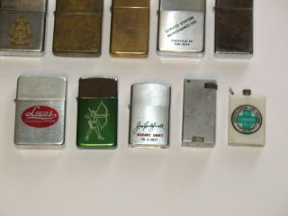 vintage lighters ZIPPO,  KASCHIE,  EVEREADY,  PARK,  more a few rare 8