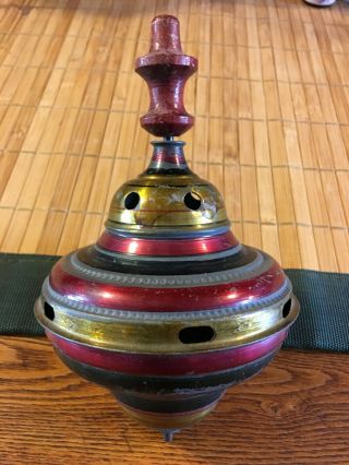 Extremely Rare Antique German " Choral " Spinning Top,  Germany Circa 1915 – 1920.