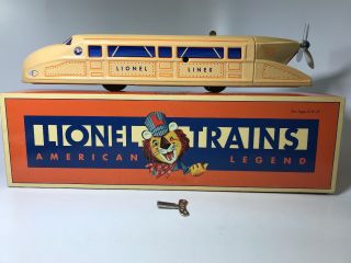 Lionel Lines Llc Wind Up Tin Train Schylling W/ Box & Key