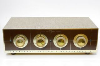 Vintage Stromberg Carlson Ar 411 Tube Amplifier