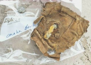 Ww2 Us Mae West Relic From Fox Green Sector Omaha Beach D - Day