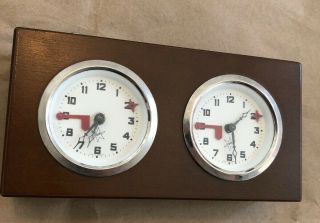 Vintage Alpha Chess Clock Made In Germany