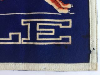 RARE VTG YALE BULLDOGS PRINCETON HARVARD FELT BANNER FLAG - CHICAGO PENNANT CO. 3