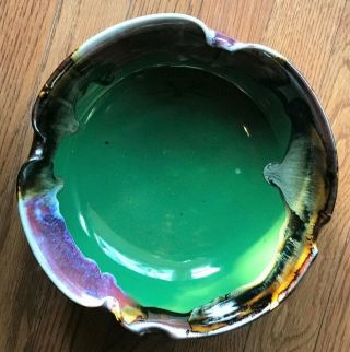 Antique Japanese Sumida Gawa Potteryl Bowl 2