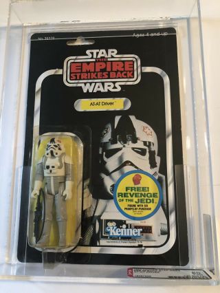 Vintage Star Wars Esb 1982 At - At Driver Afa 80 Moc