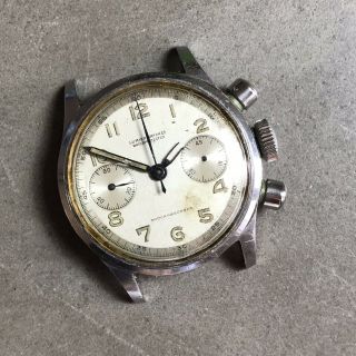 Vintage Lumier Watch Co.  Chronograph - Venus Movement - For Repair Or Parts