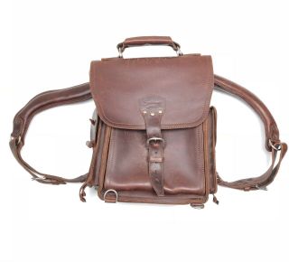 Discontinued Saddleback Leather The Tank Squared Classic Backpack Vintage Brown