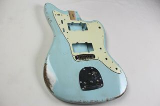 Mjt Official Custom Vintage Age Nitro Guitar Body By Mark Jenny Vtj Sonic Blue