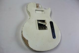 Mjt Official Custom Vintage Age Nitro Guitar Body Mark Jenny Vtp Vintage White