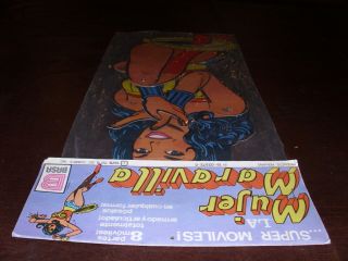 Vintage Wonder Woman Rare Giant Jointed 65 