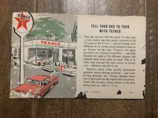 1960’s Texaco Toy Tanker North Dakota Plastic Oil Ship Vintage 10