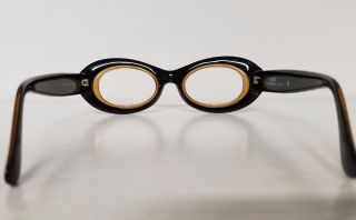 Vintage GIANNI VERSACE Oval Plastic Frames Mod.  310 Made in Italy 3