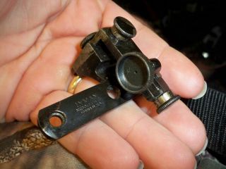 Rare Vintage Lyman 56s Rear Sight All Steel Savage 99 / 1899