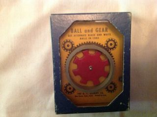 Ball And Gear Game,  1930 