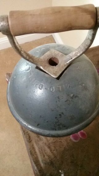 milo duplex kettlebell vintage antique weightlifting strongman 3