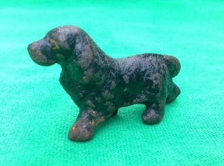 1930 Hubley Iron Dog Sussex Or Cocker Spaniel Paint Lancaster Pa