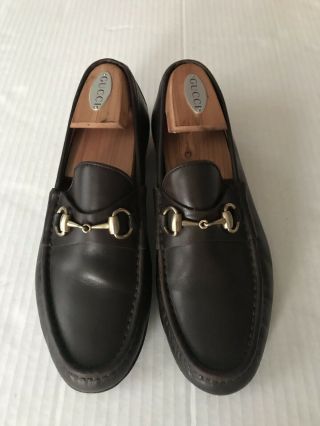 Vintage Gucci Horsebit Loafers