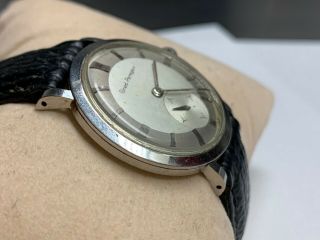 Vintage Men ' s Handwinding GIRARD - PERREGAUX Stainless Steel with small seconds 4