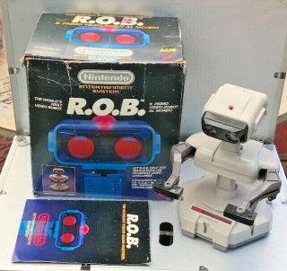 Vintage Nintendo Rob Nes Robot Pal Rare In Aus Box & Exc