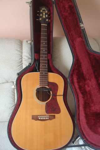 1993 - 1995 Guild D6 - Nt Hg (made In Usa,  Westerly Conn) Vintage Acoustic Guitar