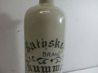 Antique Rathskeller Kummel Stoneware Bottle Jug Crock 3