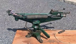 Vintage Western Cartridge Co.  Cast Iron Clay Skeet Thrower Of Targets
