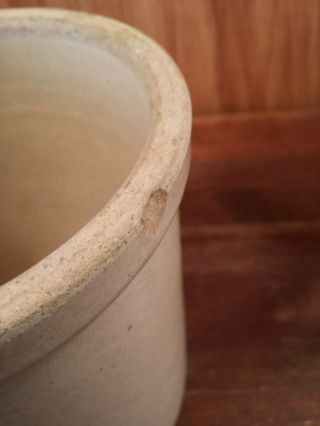 Vintage PACIFIC stoneware pottery crock 2 quart 6 1/2 