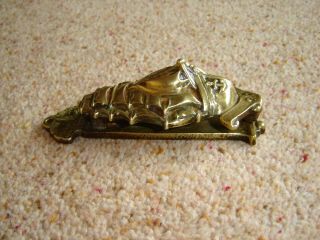 Vintage Cutty Sark Tea Clipper Ship Solid Brass Named Door Knocker 5