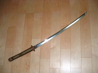 Js53 Japanese Samurai Sword: Ija Army Gunto W Old Blade