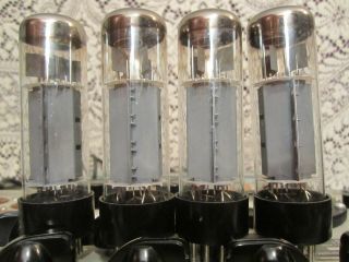 Telefunken EL34 vacuum tubes 4 6CA7 power amp tube vintage 3