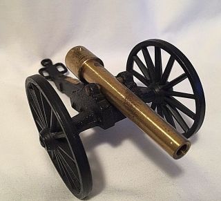 Cast Iron & Brass Cannon Ball Gun C - 1/6 MF Co.  Fort Pulaski GA 4