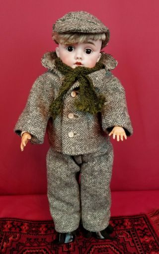 Antique German Bisque Head Doll Kestner 143 RARE 13.  5 
