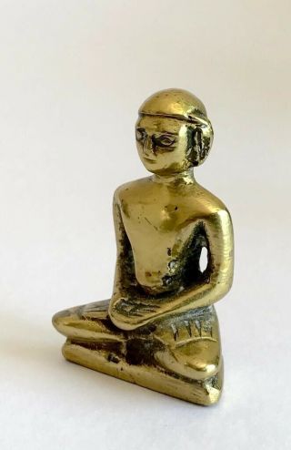 Antique Polished Bronze Oriental Chinese Buddha Tibetan