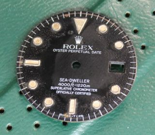 Vintage Rolex Dial For Sea Dweller 16600