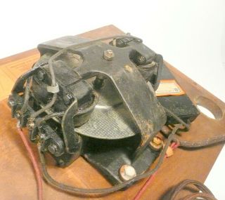 vIntage RCA VICTOR RE - 75 MOTORBOARD,  DISC MOTOR,  & PILOT LIGHT - Great 8