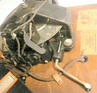 vIntage RCA VICTOR RE - 75 MOTORBOARD,  DISC MOTOR,  & PILOT LIGHT - Great 9